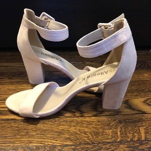 Allegra K Chunky Heels - 7.5